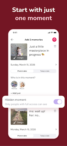 Tinybeans Private Family Album screenshot 1