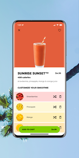 Tropical Smoothie Cafe screenshot 1