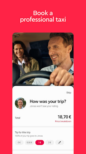 Freenow by Lyft - taxi & more screenshot 2