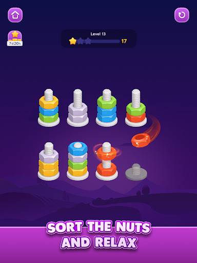 Nut Sort: Color Sorting Game screenshot 17