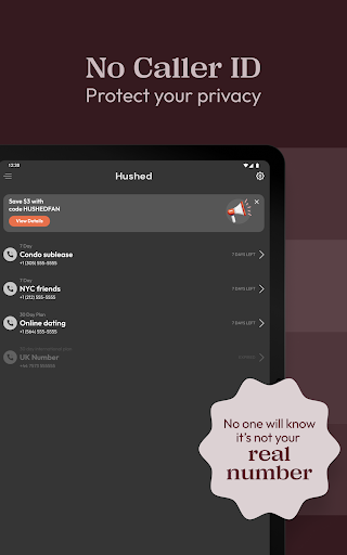Hushed: US Second Phone Number screenshot 13