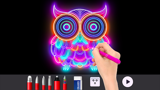 Doodle Master - Glow Art screenshot 14