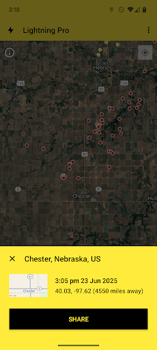 My Lightning Tracker & Alerts screenshot 2