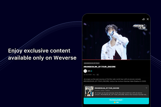 Weverse: Connect with Artists screenshot 5