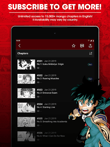 MANGA Plus by SHUEISHA screenshot 1