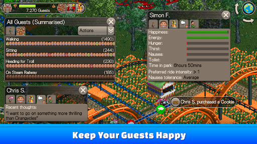 RollerCoaster Tycoon® Classic screenshot 1