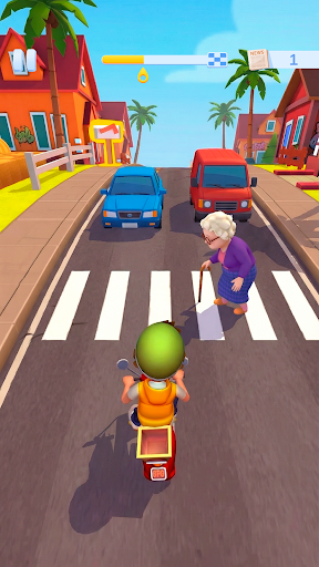 Paper Boy Race: Running game screenshot 2