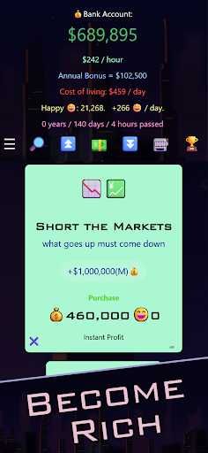 Idle Trillionaire: Money Game screenshot 8