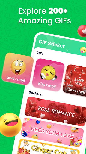 GIF Sticker & WAsticker screenshot 1