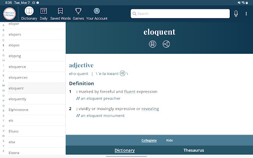 Dictionary - Merriam-Webster screenshot 12