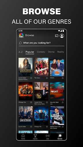 The NBC App - Stream TV Shows screenshot 4