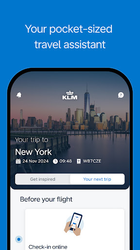 KLM - Book a flight screenshot 1