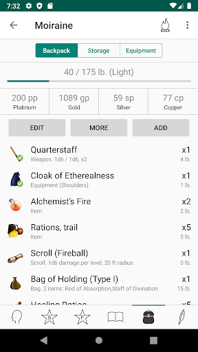 RPG Scribe Pathfinder & 3.5e screenshot 1