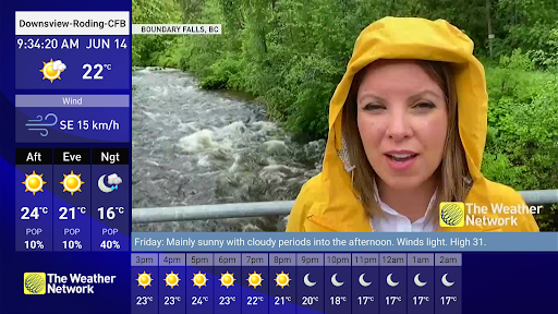 The Weather Network TV App screenshot 8