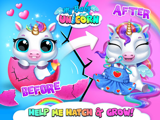 My Baby Unicorn - Pony Care screenshot 13