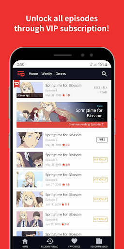 Toomics - Read Premium Comics screenshot 4