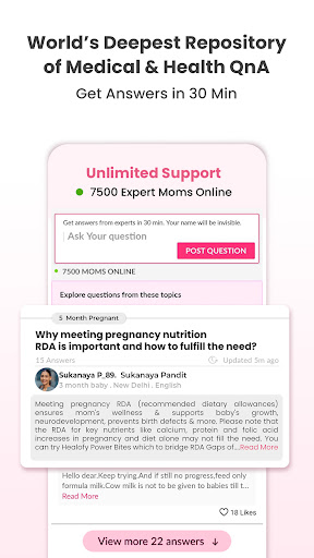 Healofy Pregnancy & Parenting screenshot 6