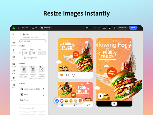 Adobe Express: AI Photo, Video screenshot 24
