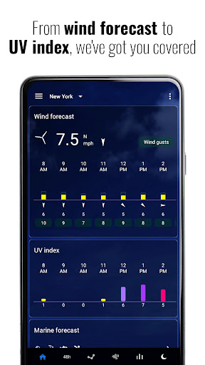 Transparent clock and weather screenshot 13