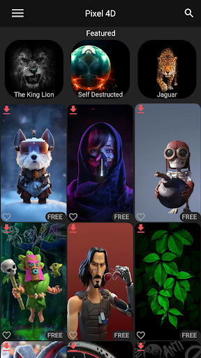 Pixel 4D™ Live Wallpapers screenshot 20
