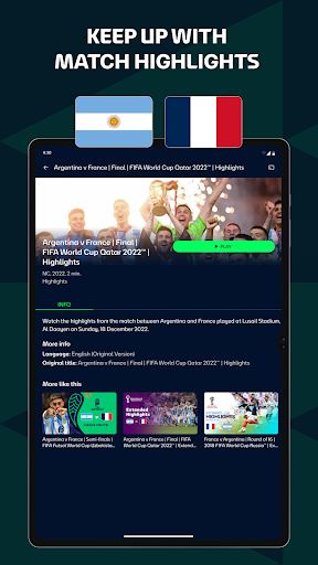 FIFA+ Stream Live Football TV screenshot 4