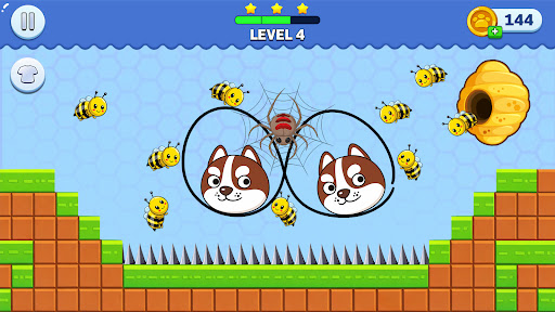 Draw to Save: Dog Puzzle screenshot 10