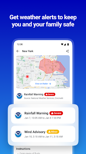 1Weather Forecasts & Radar screenshot 7