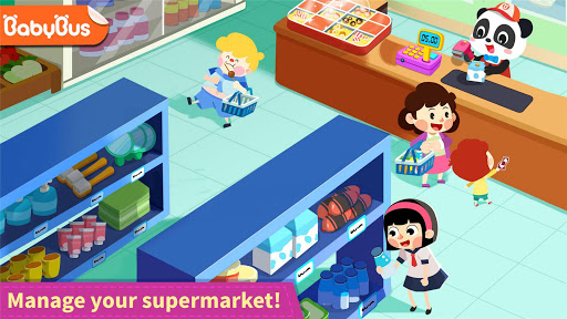 Baby Panda's Town: Supermarket screenshot 6