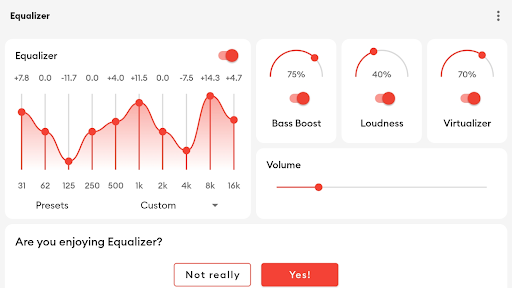 Flat Equalizer - Bass Booster screenshot 18