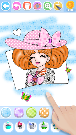 Glitter Beauty Coloring Pages screenshot 23