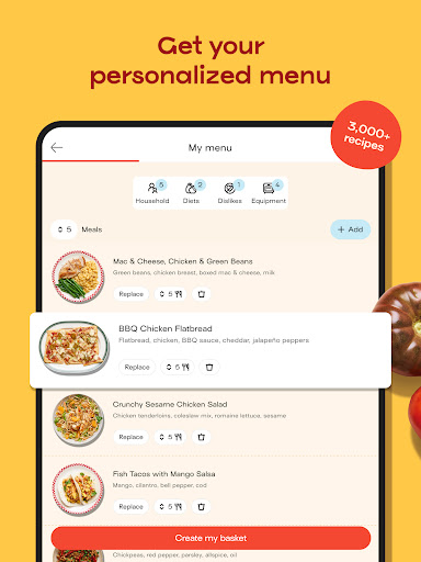 Jow - easy recipes & groceries screenshot 5