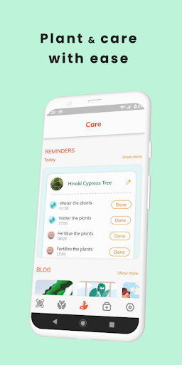 Plant App - Identifier & Care screenshot 1