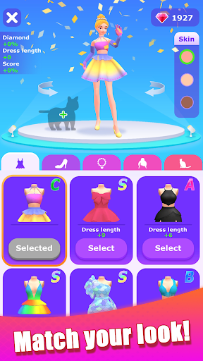 Dancing Dress - Fashion Girl screenshot 1