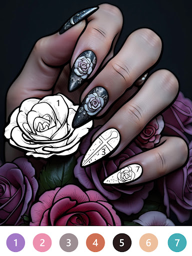 Macabre Color Paint By Number screenshot 5