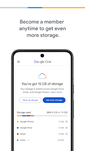 Google One screenshot 4