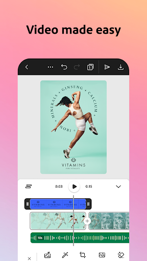 Adobe Express: AI Photo, Video screenshot 1