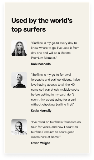 Surfline: Wave & Surf Reports screenshot 1