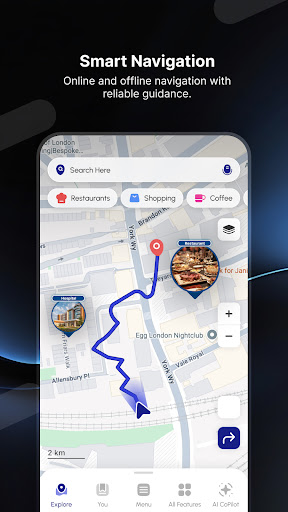 Radar GO-X: HUD, GPS, Maps screenshot 3