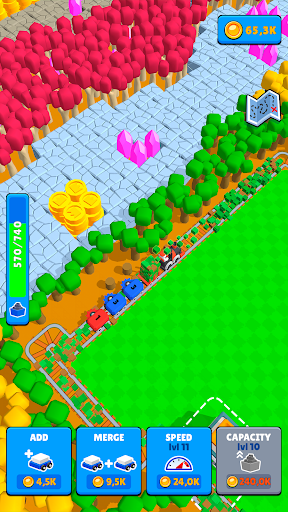 Train Miner: Idle Railway Game screenshot 16