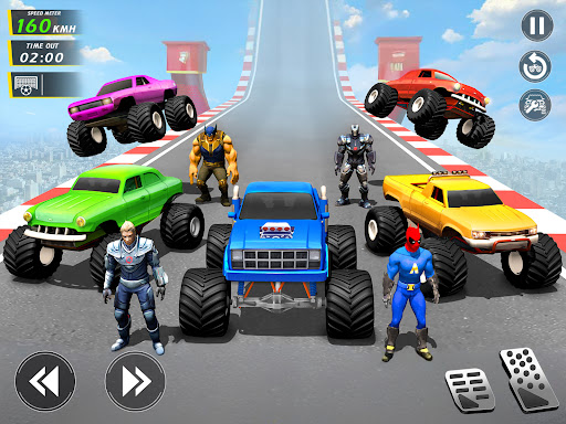 Mega Ramp Monster Truck Stunts screenshot 21