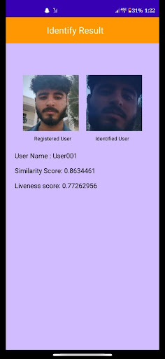 Face Recognition screenshot 1