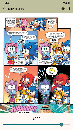 Comic Book Reader (cbz/cbr) screenshot 7