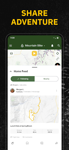 Trailforks screenshot 4