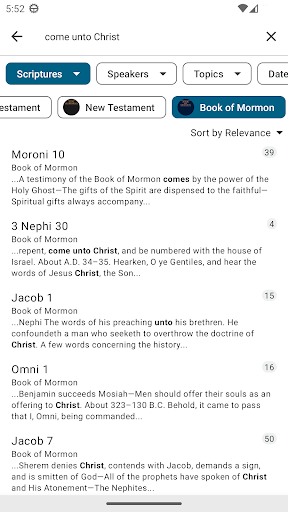 Gospel Library screenshot 1