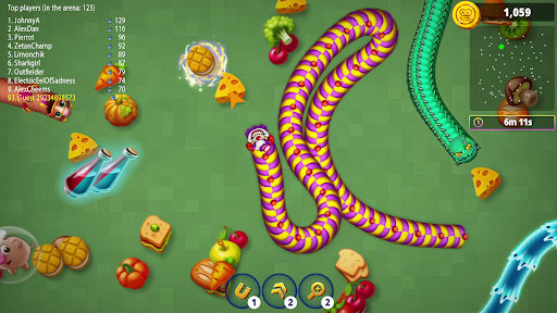 Worms Zone .io - Hungry Snake screenshot 3