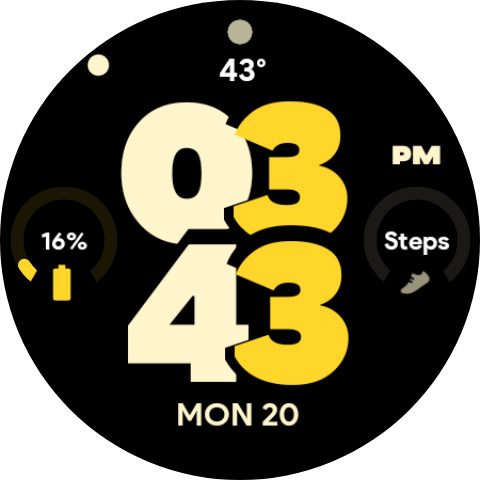 Pixel Pro 2 - Watch face screenshot 10