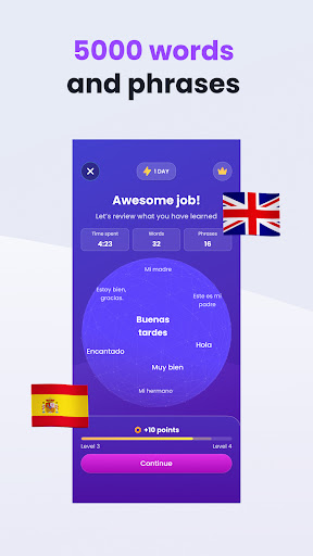 Mondly: Learn 41 Languages screenshot 29