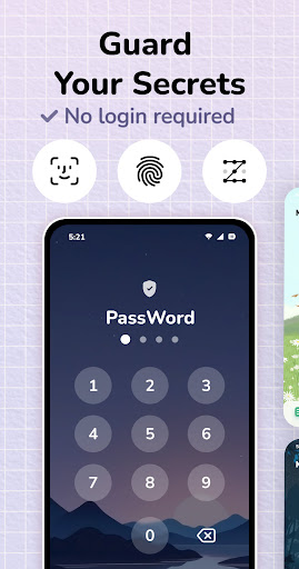 Diary with Lock: Diary Journal screenshot 1