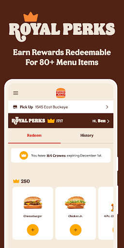 BURGER KING® App screenshot 1