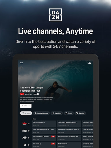 DAZN - Watch Live Sports screenshot 8